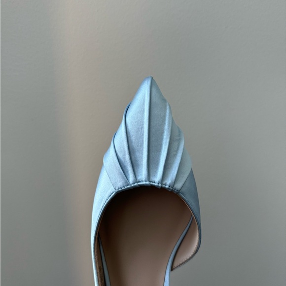 Reiss Cecily Pointed Court Shoes Blue - Picture 5 of 6